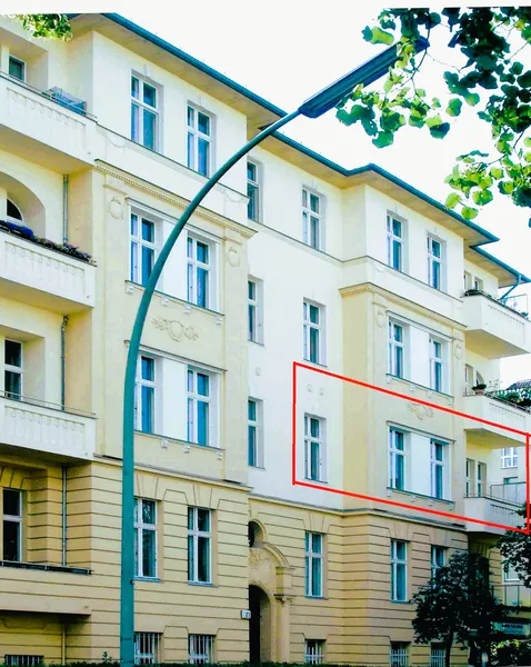 5 -Zimmer-Wohnung 1.OG, Duschbad, Balkon, gepflegter Stuckaltbau aus 1908, Steglitz -vollrenoviert - — photo 1